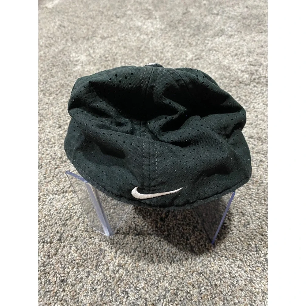 Nike Hat Mens OS Black Good Classic99 Dri-FIT Perforated Swoosh Baseball Cap